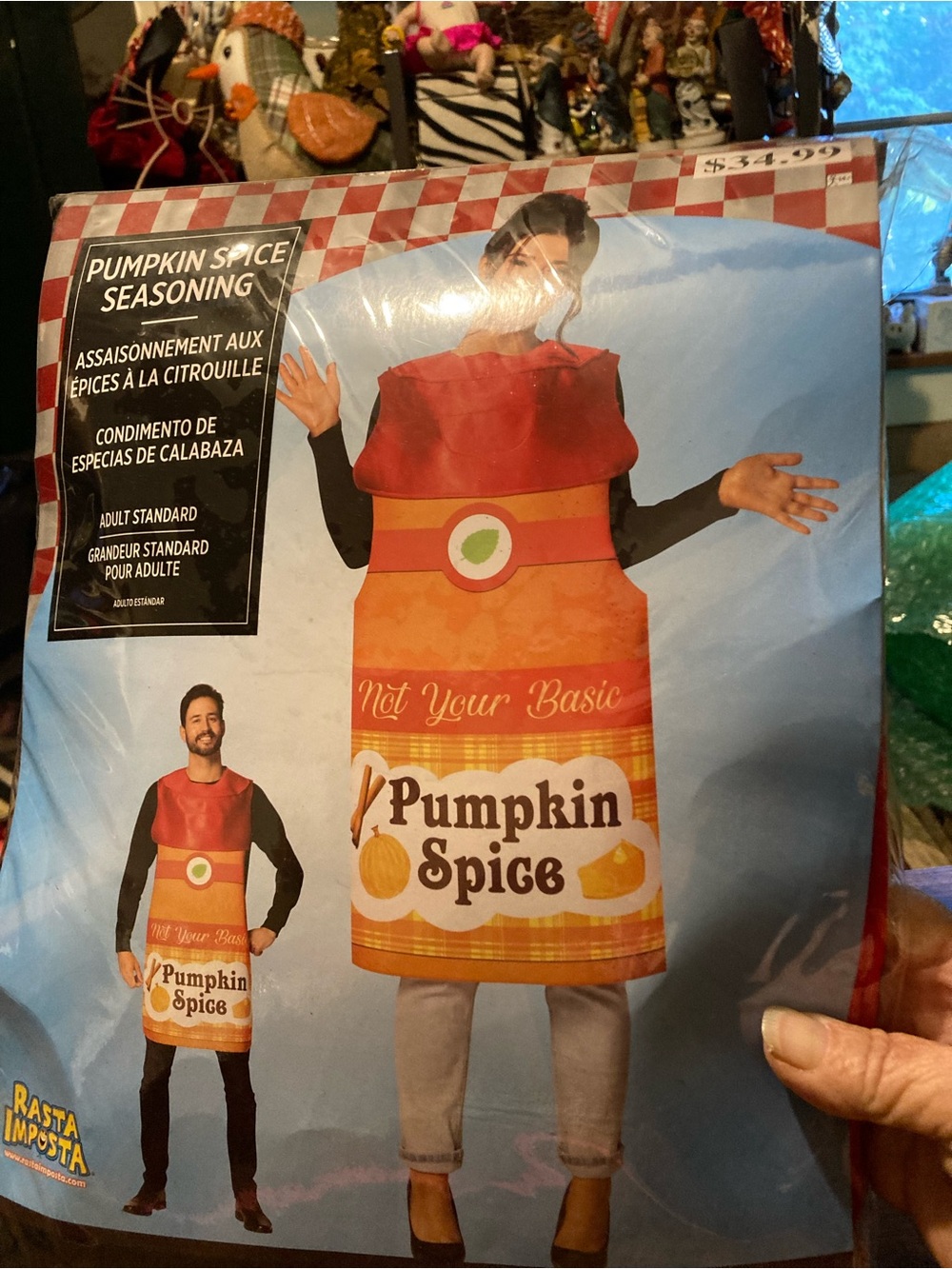 Rasta Imposta adult cosplay/Halloween costume